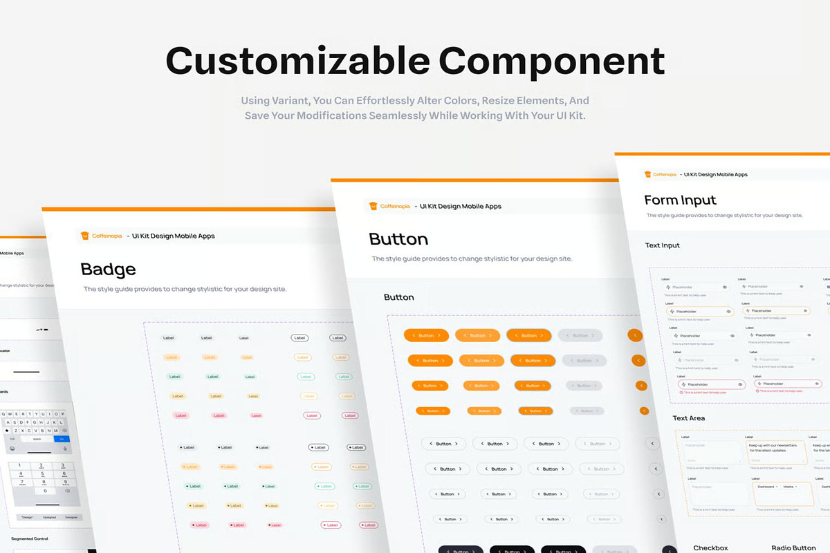 Coffeinopia Coffe Shop App Mobile UI, an UI Kit Template by Lumina_ui_ux202 (Photo 4 of 7)