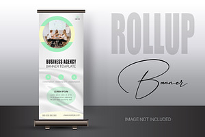 Business Agency Roll-up Bundle, a Poster Template by hkmonir