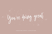 Jupiter and Mars Script Font, a Script Font by etigletters (Thumbnail 7 of 10)