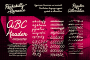 Rockabilly Romance - 50s Script Font, a Script Font by Wingsart Studio (Thumbnail 2 of 15)