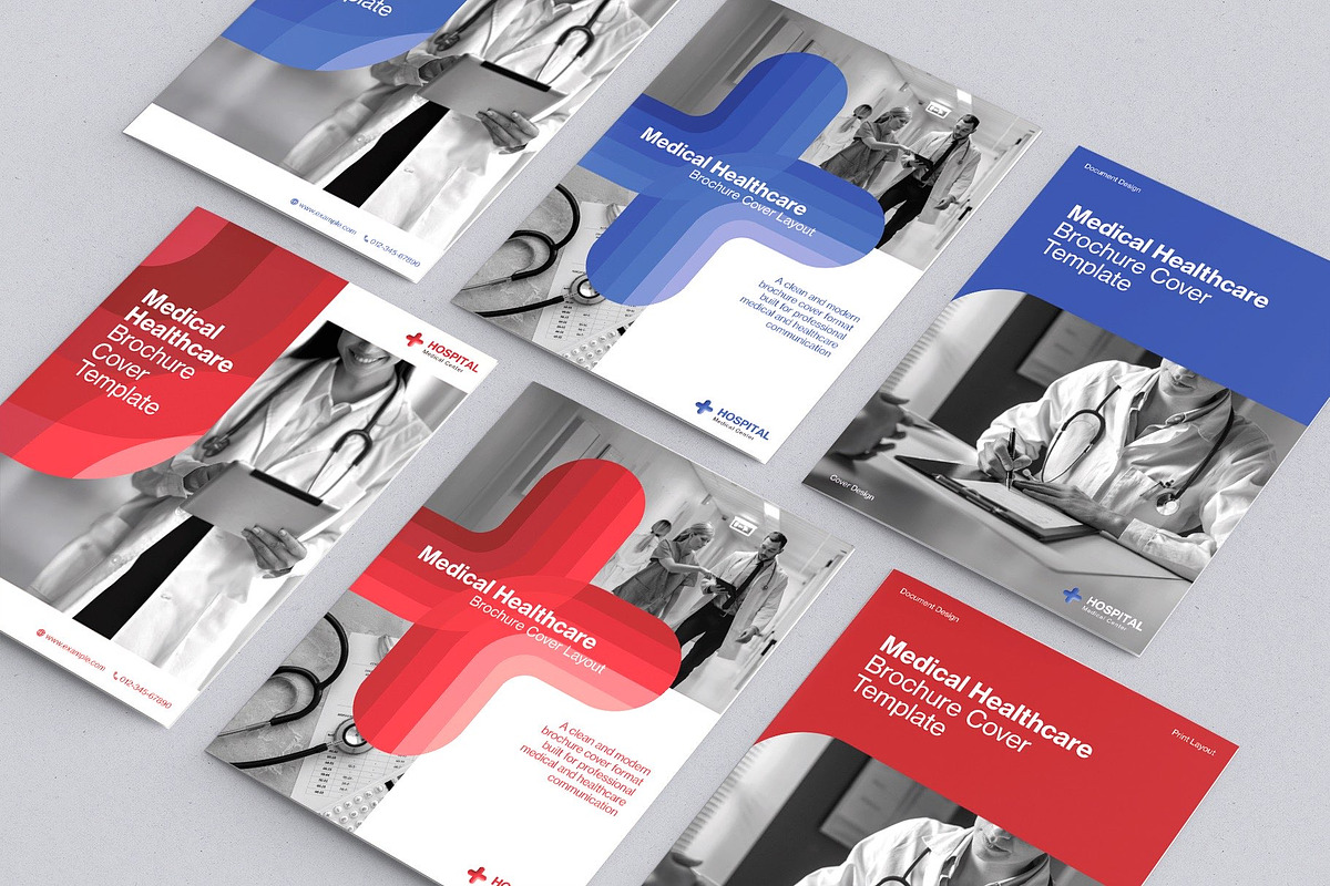 Medical Hospital Brochure Cover Temp, a Brochure Template by BrandPacks (Photo 5 of 6)