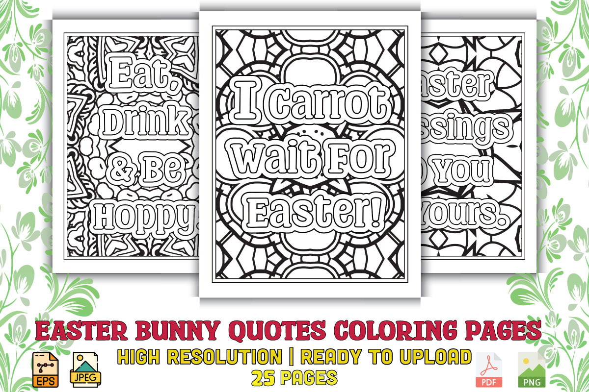 1000 Quotes Coloring Pages, an Object Graphic by protabsorkar11 (Photo 22 of 22)