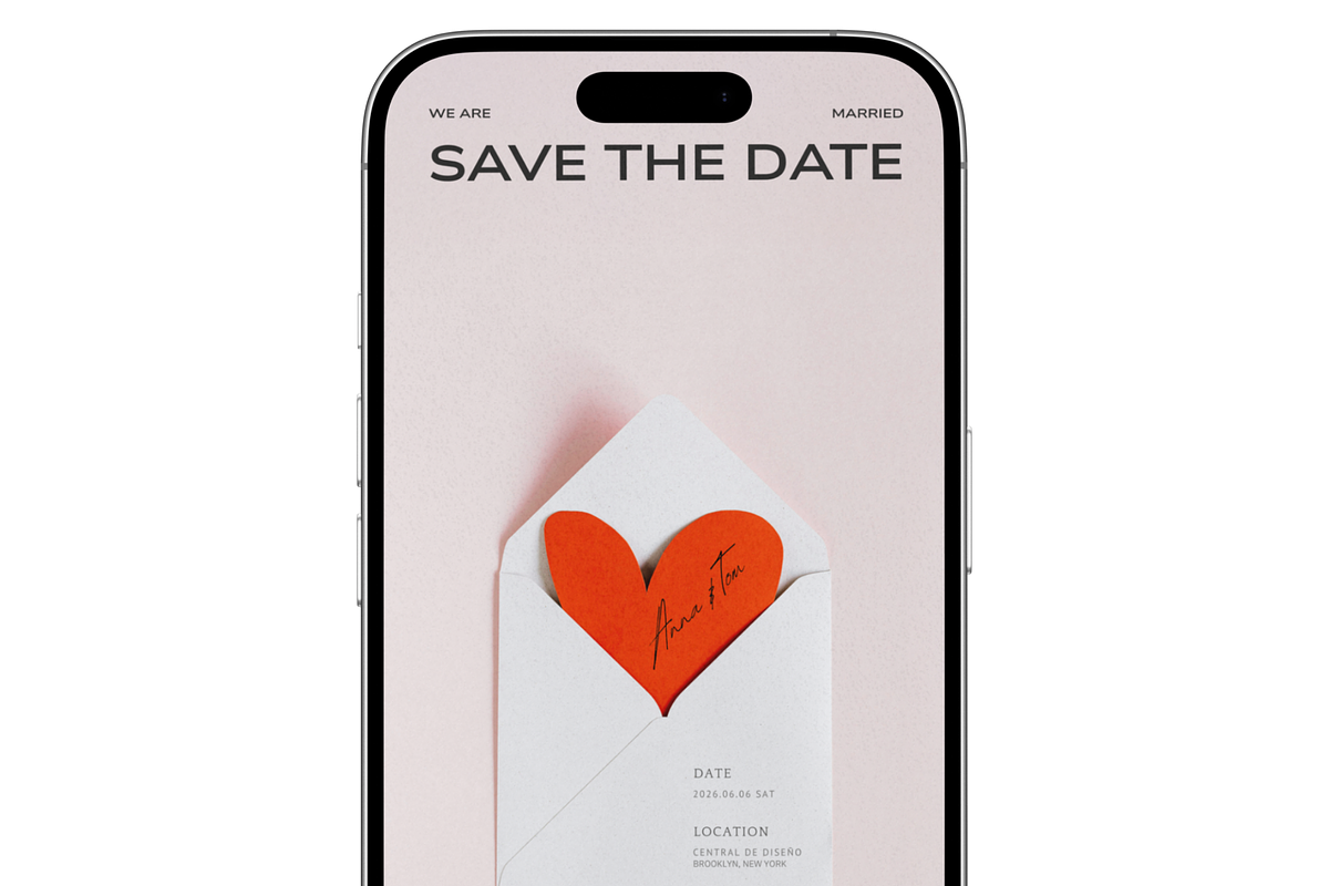 'Save the Date' Video Card Bundle •2, a Landing Page Template by Nonola (Photo 3 of 7)