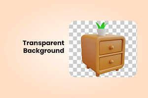 3D Furniture Element Icon Vol 3