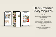Fashion Photography Canva Templates, a Social Media Template by Seventh Made (Thumbnail 2 of 3)