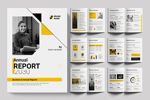 Annual Reports Design, a Brochure Template by ContestDesign