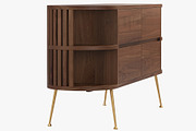 Joybird Vira Console Cabinet, a Furniture 3D Model by 3dmitruk (Thumbnail 4 of 7)