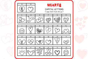 Heart Doodles - Dingbats Font