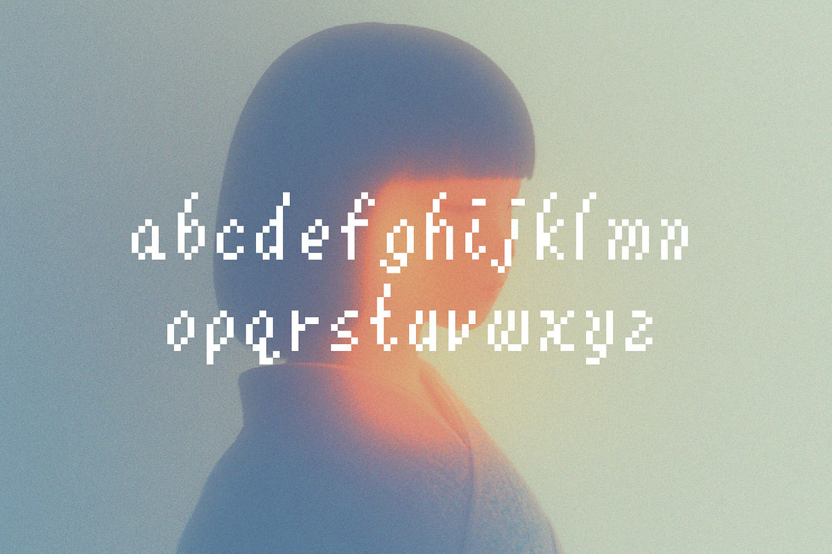 Hikari Byte - Pixel Font, a Sans Serif Font by HipFonts (Photo 4 of 8)