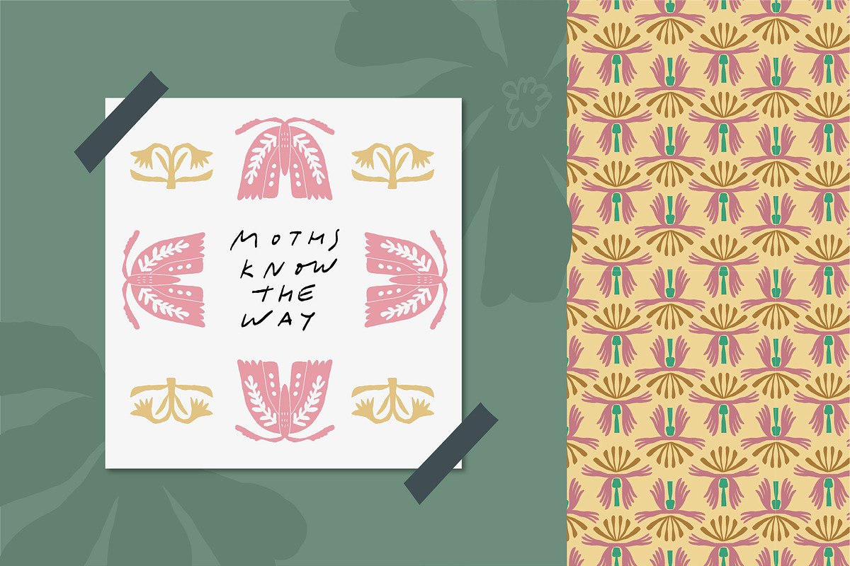 Folk Art Clipart | Art Nouveau Set, a Decorative Illustration by Favete Art (Photo 16 of 19)