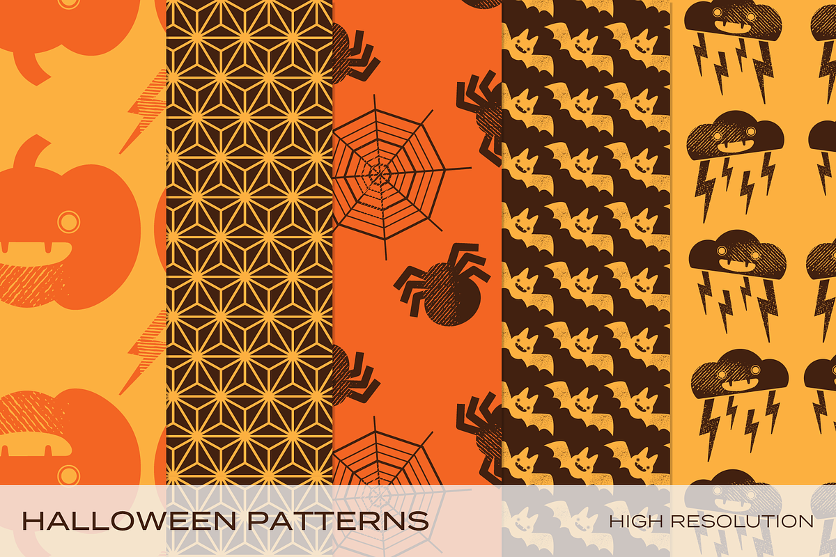 Halloween Patterns preview 3