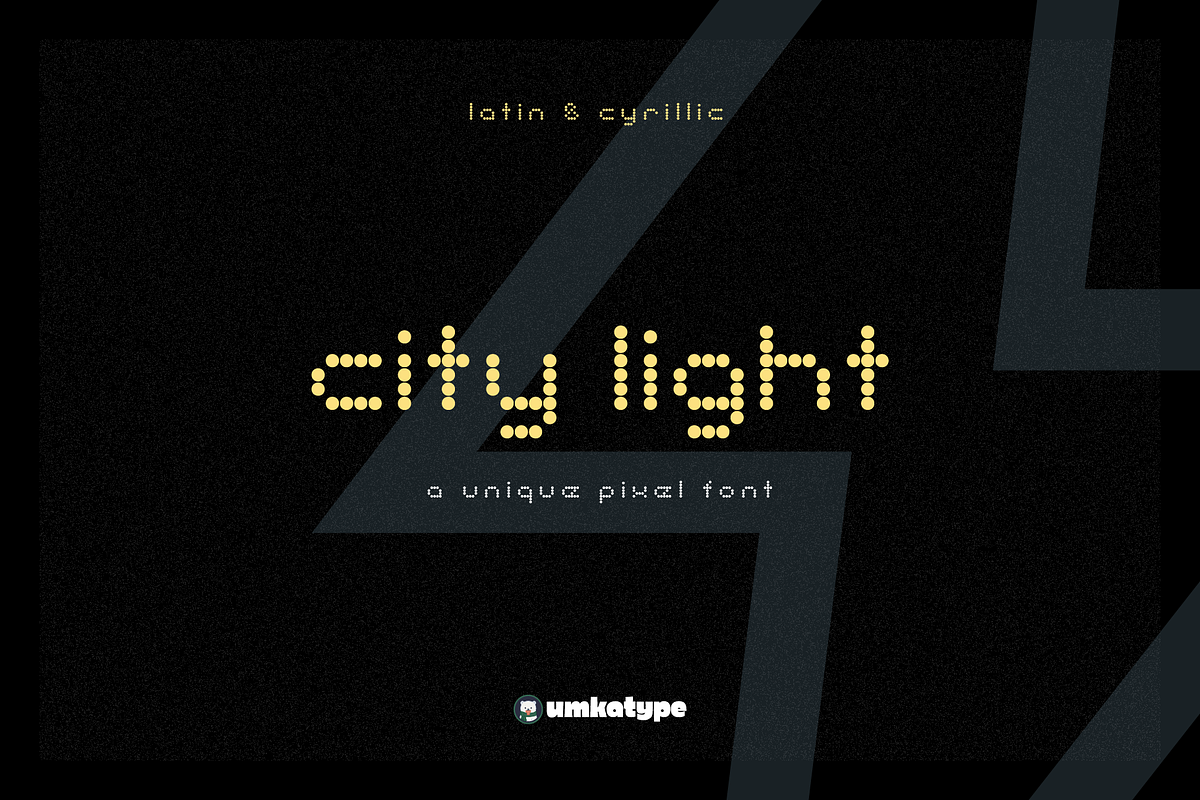 City Light Pixel Game Font, a Font by alpercakici (Photo 1 of 9)