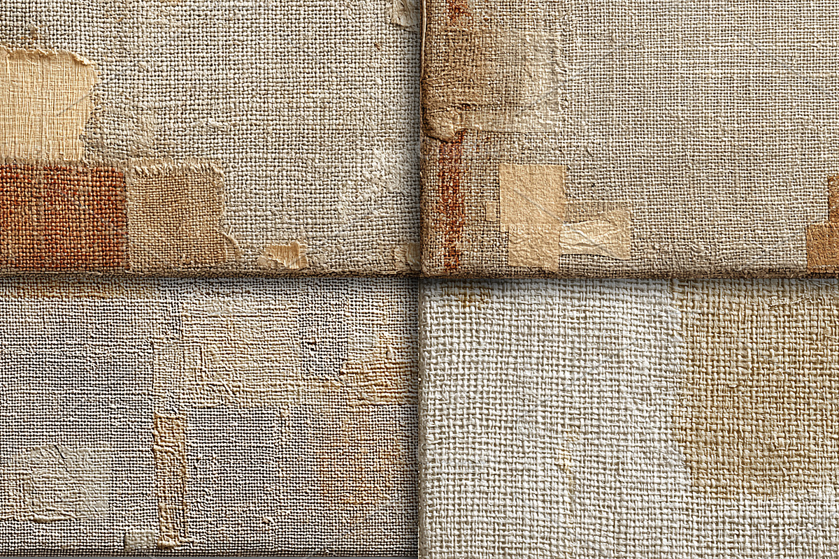 Old Burlap Linen Wabi Sabi Textures, a Texture Graphic by Area (Photo 7 of 18)