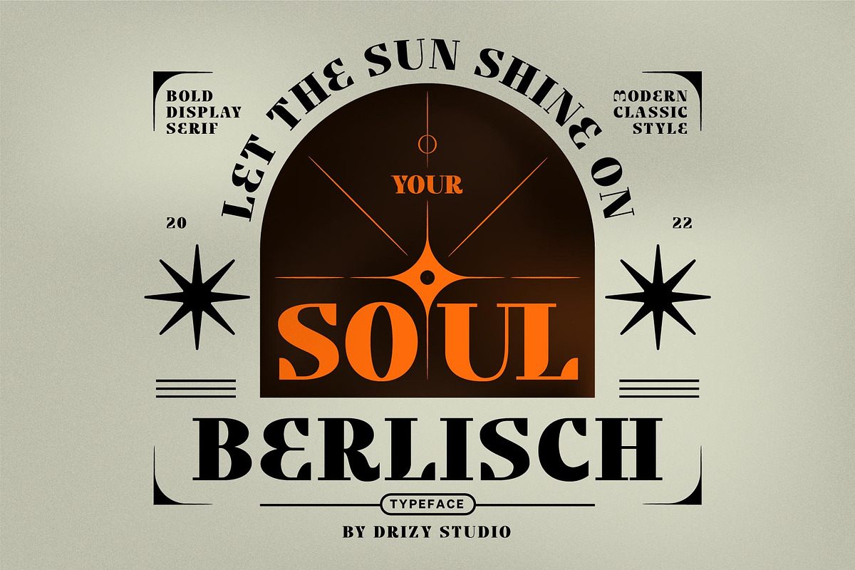 Berlisch, a Serif Font by Drizy (Photo 7 of 9)