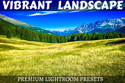 Vibrant Landscape Lightroom Presets, an Action Add-On by Alexandrulucian (Thumbnail 1 of 13)