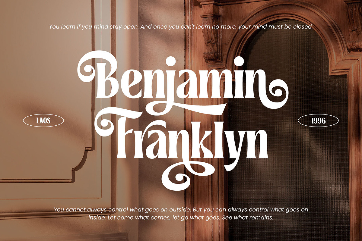 Rosiana - Modern Serif, a Serif Font by Arterfak Project (Photo 2 of 13)