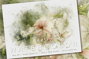 Poetic Watercolor Backgrounds