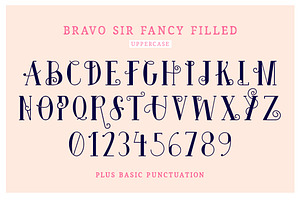 Bravo Sir Font Family