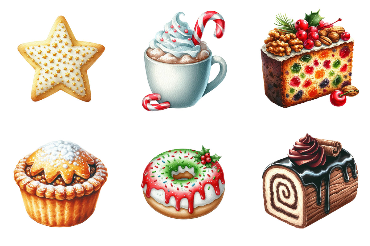 Christmas Treats Festive Food, a Graphic by CitraGraphics (Photo 5 of 5)