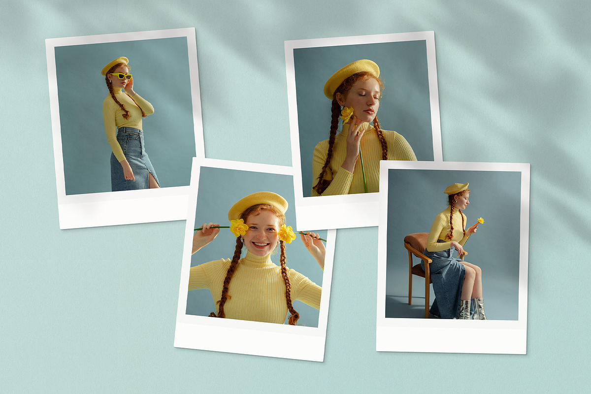 Polaroid Photo Mockup Template, a Presentation Template by DesignerCandies (Photo 5 of 10)