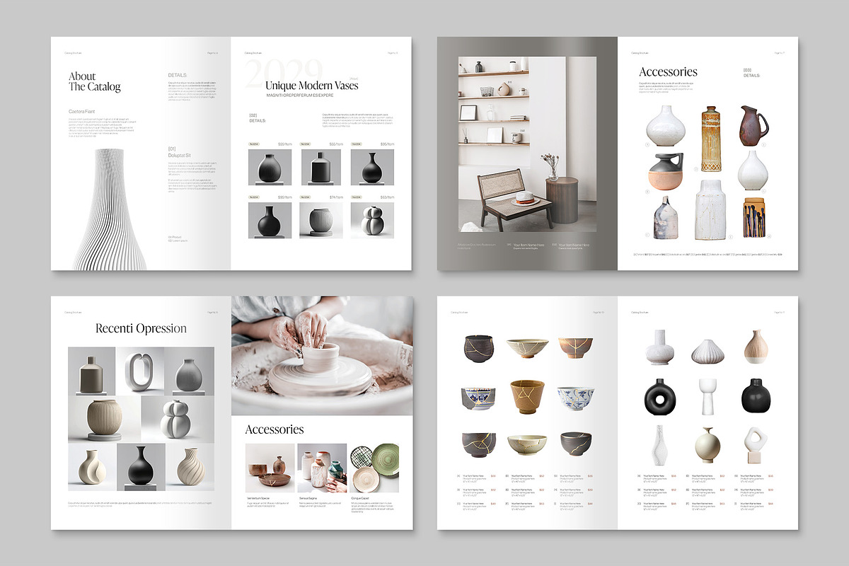 Catalog Brochure Template, a Brochure Template by BrandPacks (Photo 3 of 6)