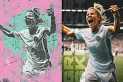 Grunge Sketch Portrait Effect, an Action Add-On by Amorjesu.com (Thumbnail 8 of 21)