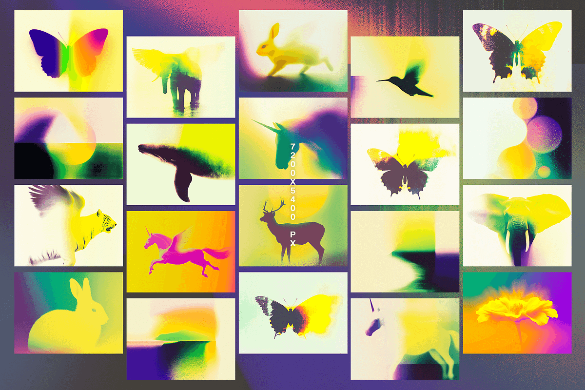 AURA–Spiritual Galactic Backgrounds, a Background Graphic by DigARTbyHavroshka (Photo 6 of 9)