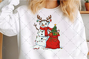 Funny snowman png, Christmas snowman, an Illustration by Craft Nest (Thumbnail 4 of 6)