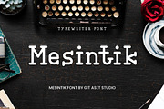 Mesintik Vintage Font, a Slab Serif Font by gitasetstudio (Thumbnail 1 of 6)