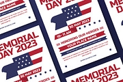 Memorial Day 2023 Flyer, a Flyer Template by Tokosatsu (Thumbnail 3 of 3)