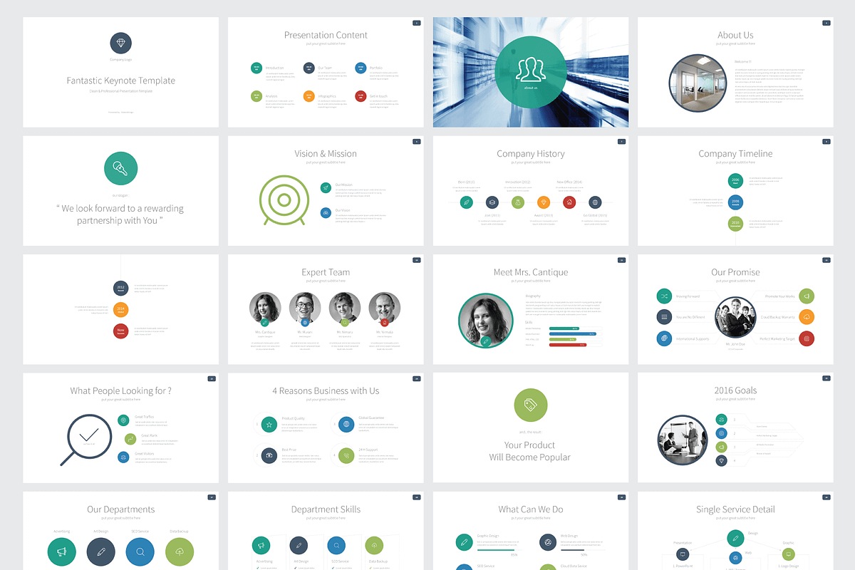 Fantastic Keynote Presentation, a Presentation Template by Shafura