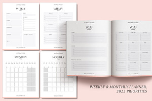 2023 Canva Planner & Calendar Kit V3