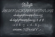 The Strength, a Script Font by AMINMARIO (Thumbnail 11 of 12)