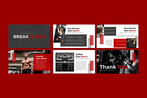 Gym Sports - Google Slides Template