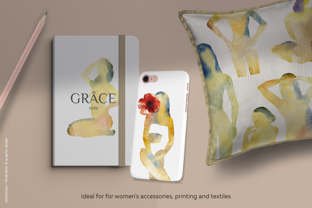 Women's bodies, Prints & Elements, an Object Graphic by yttadesign (Photo 9 of 18)