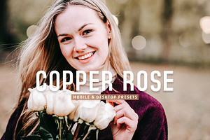 Copper Rose Pro Lightroom Presets