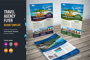 Travel Agency Flyer Template