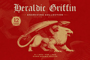 Heraldic Griffin Vintage Engraving, an Object Graphic by Kaizla03 (Thumbnail 1 of 5)
