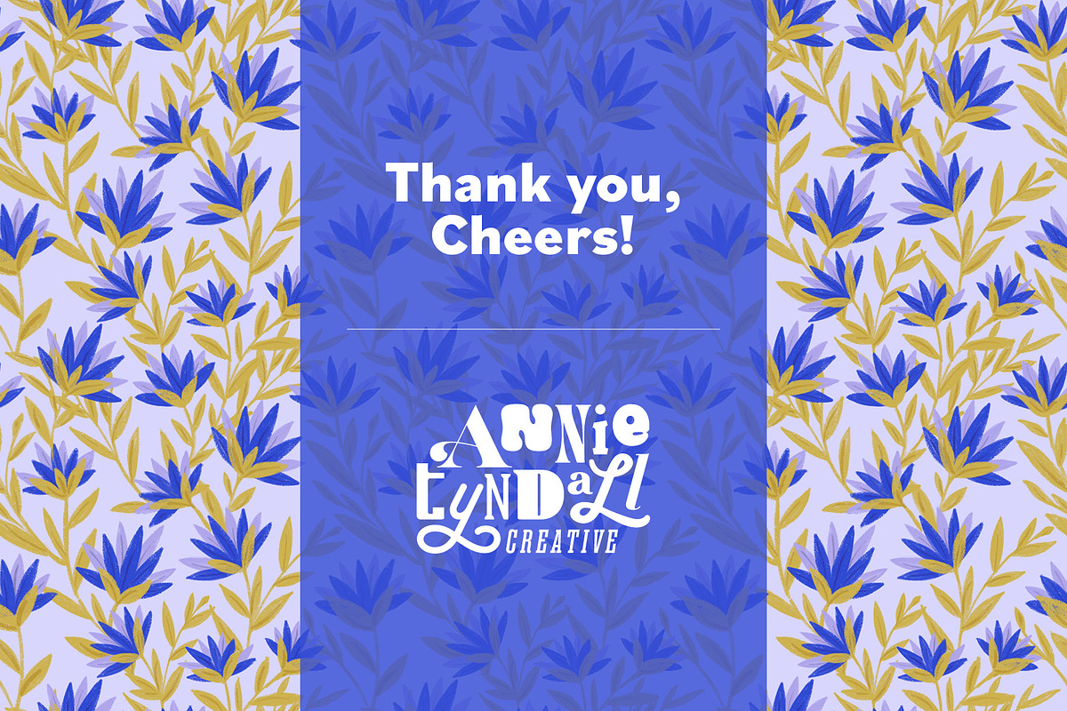 Abstract Botanical Seamless Pattern, a Pattern Graphic by Annie Tyndall Creative (Photo 12 of 12)