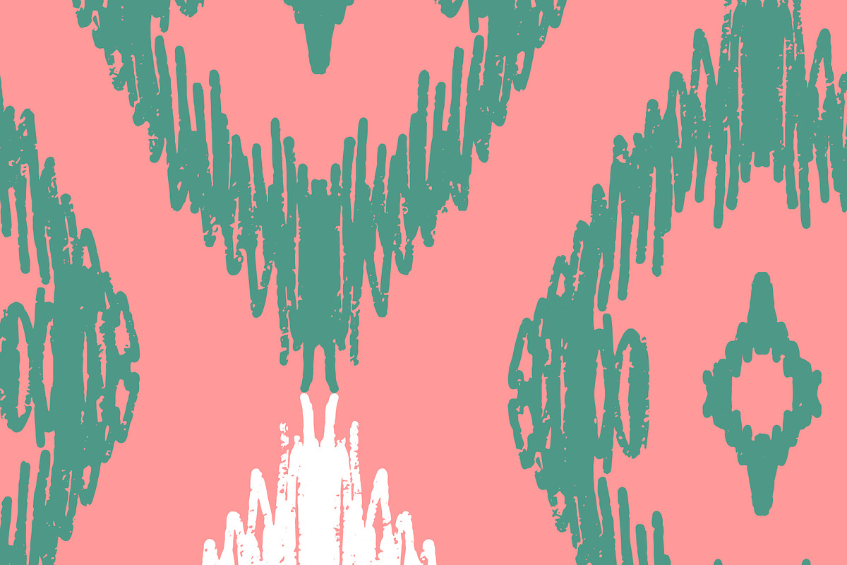 Ikat Diamond Seamless Vector Pattern, a Pattern Graphic by NayaChu (Photo 7 of 7)