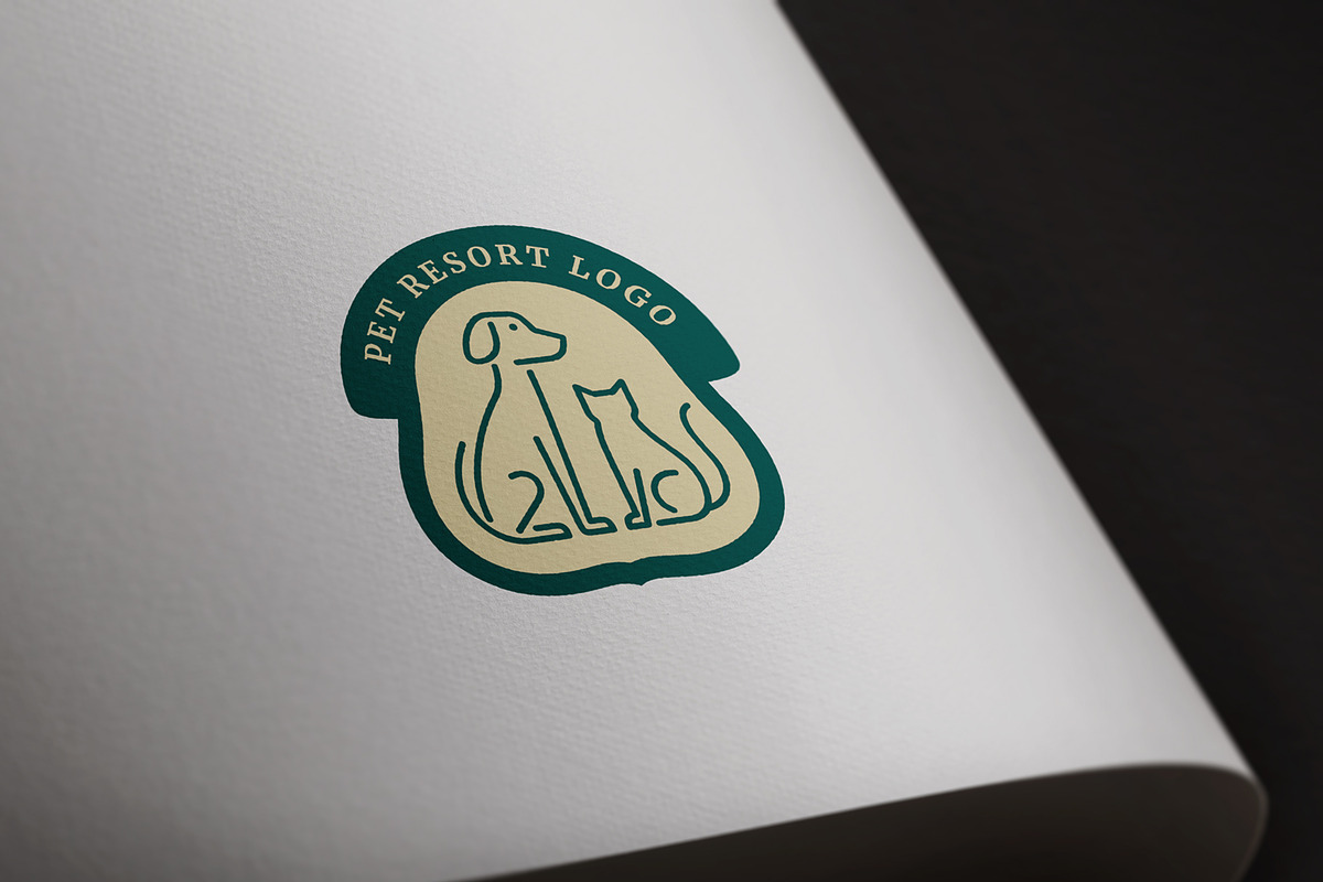 Pet Resort Logo, a Branding & Logo Template by HueNestify (Photo 2 of 2)