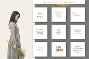 100 quotes templates for instagram, a Social Media Template by digital_essence (Thumbnail 3 of 5)