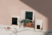 Felt Letter Board Mockup Bundle PSD, a Background Photo by Munopia (Thumbnail 2 of 12)