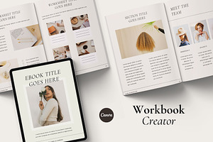 Workbook Canva Template | Subtle