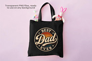 Best Dad Ever Vintage Design, an Object Graphic by Akrinity Digital (Thumbnail 3 of 4)