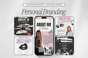 Personal Brand Instagram Template
