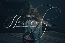Heavenly - fancy fonts