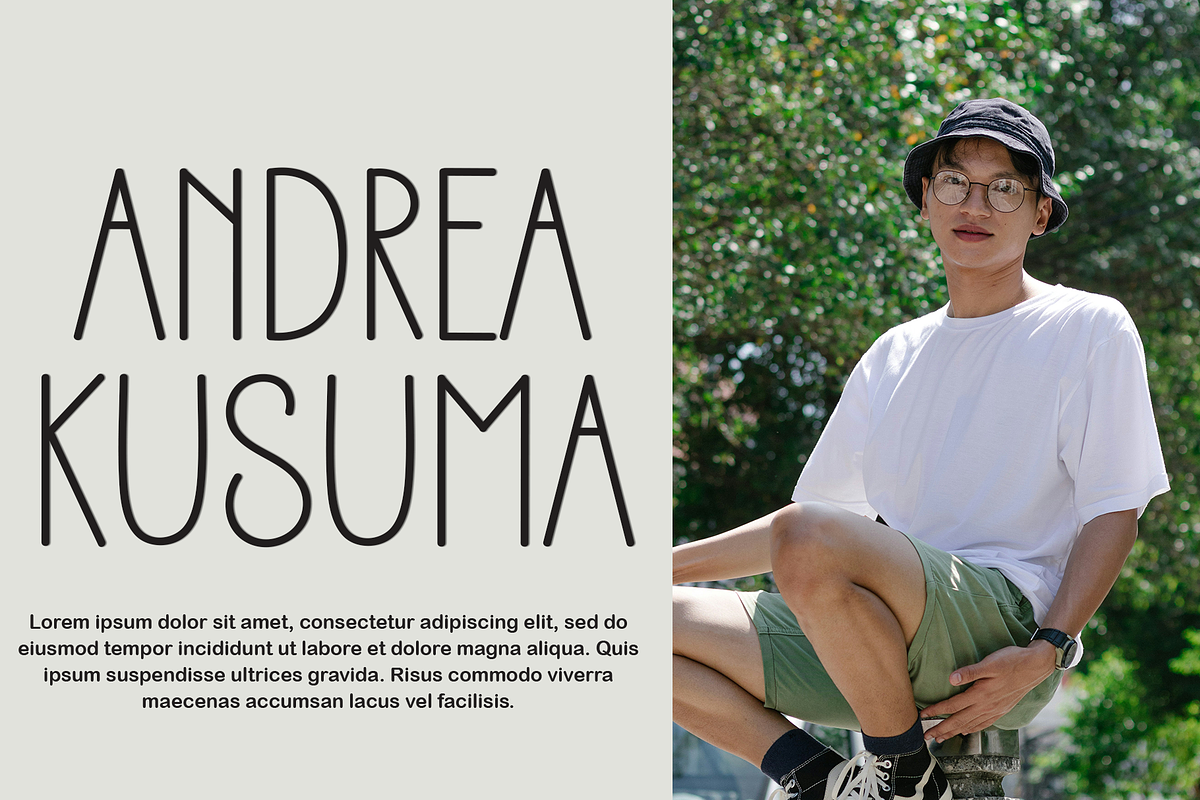 Modern Minimalist, a Sans Serif Font by InermediaSTUDIO (Photo 4 of 8)