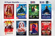 8 Mixed Flyer Bundle, a Flyer Template by bunebx (Thumbnail 1 of 4)