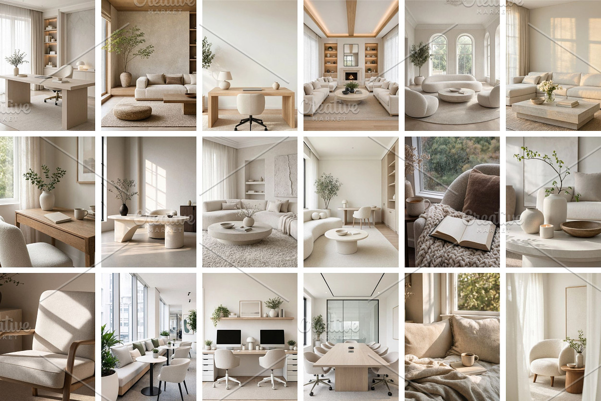 White Interior Stock Photo Bundle, an Architecture Photo by Selenique Studio (Photo 10 of 12)